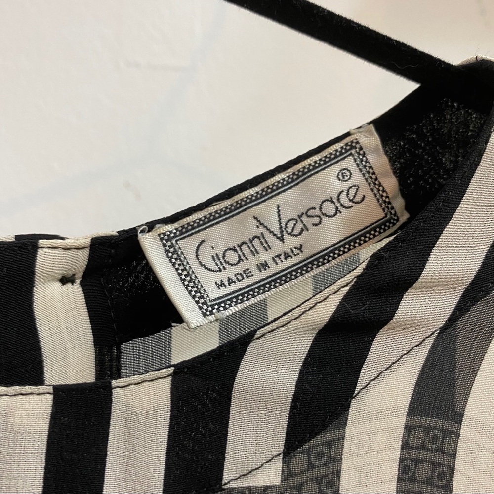 Gianni Versace silk blouse small